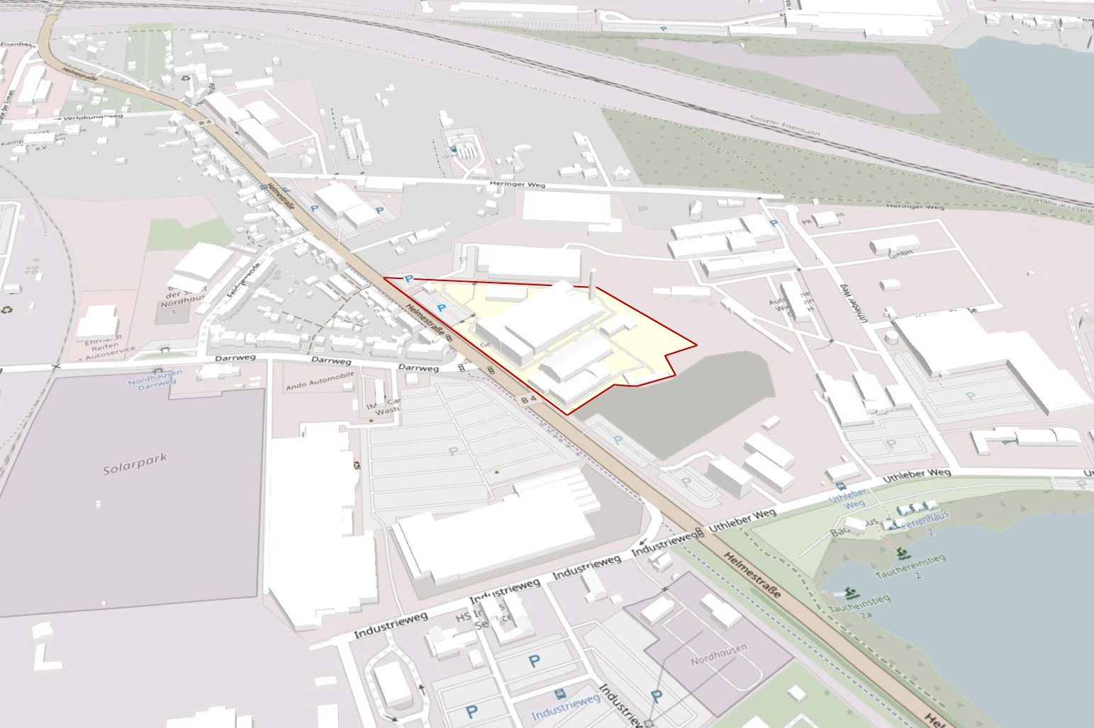 Entwicklungskonzept und Masterplan für Forschungscampus der Hochschule Nordhausen, Thüringen. Architekt Michael Flagmeyer
