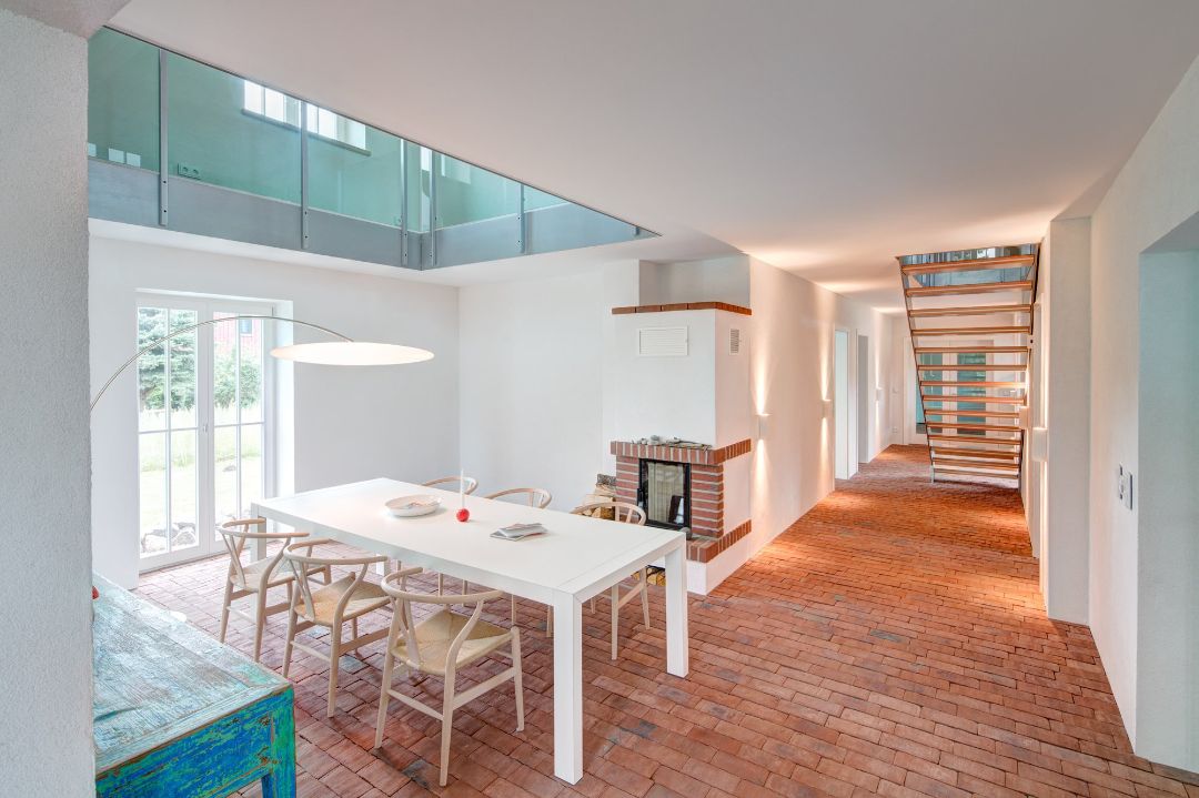 Rekonstruktion Umbau Sanierung Kapitänshaus in Born am Darß, Ostsee, Architekt Michael Flagmeyer